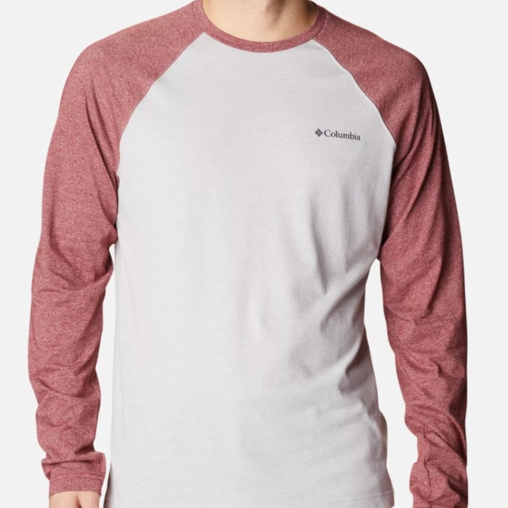 Columbia Men's Thistletown Hills Raglan Shirt Long Sleeve NWT